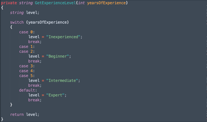 Switch statement in C# 6